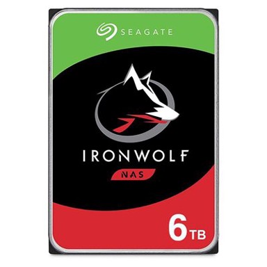 SEAGATE Tvrdi disk 6TB Desktop Iron Wolf Guardian NAS ST6000VN006, HDD, SATA3, 256MB cache, 5400 okr./min, 3.5", za NAS